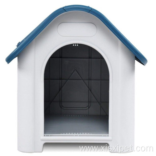 Waterproof Plastic Dog Cat Kennel House Outdoor Pet